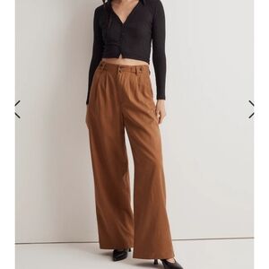 Madewell Harlow Wide Leg Pant Acorn